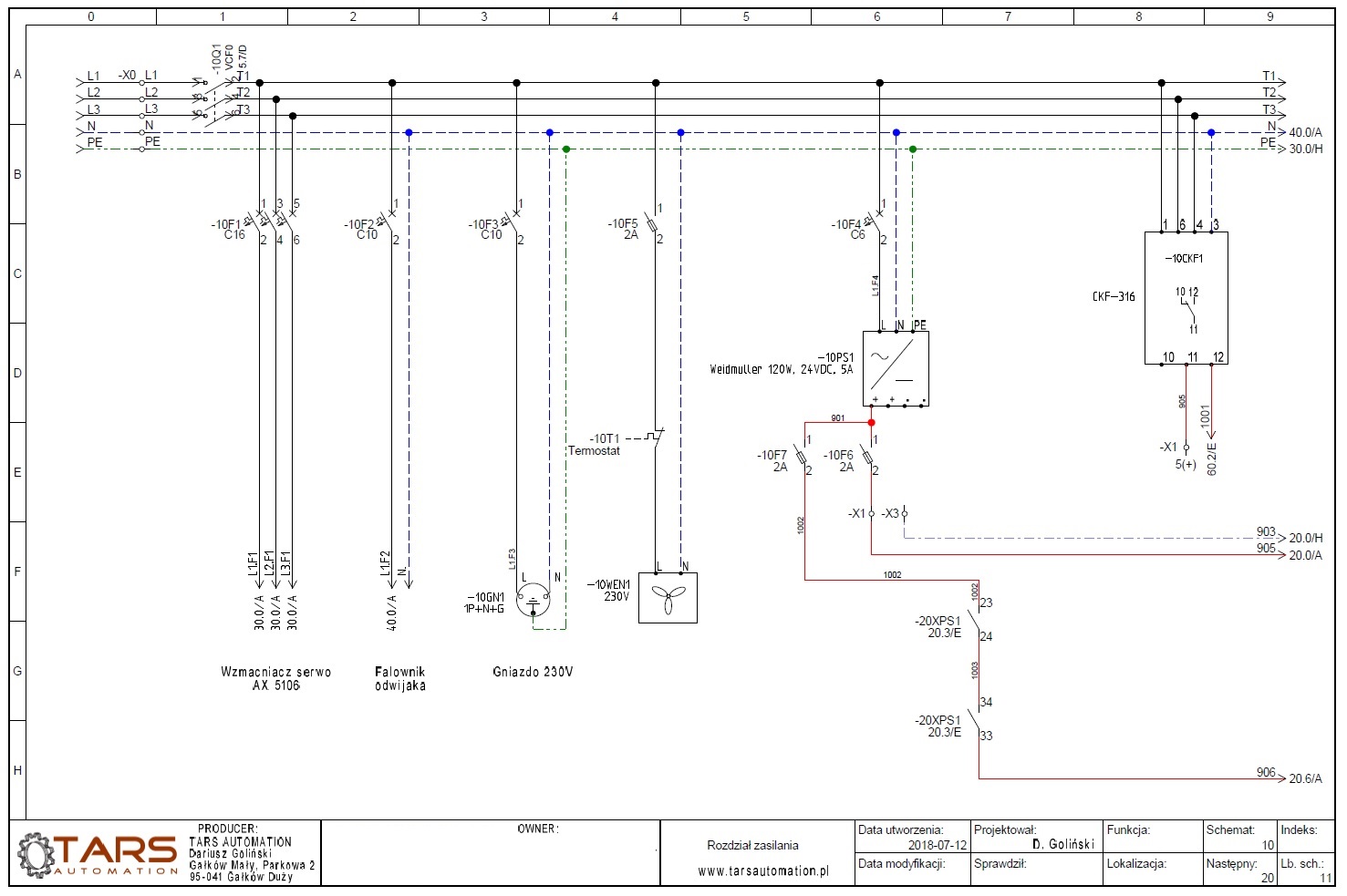 TARS - Integracje Automatyki, Robotyka, CNC